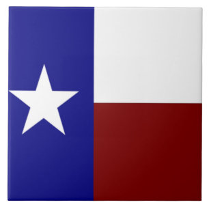 Flag of Texas Tile