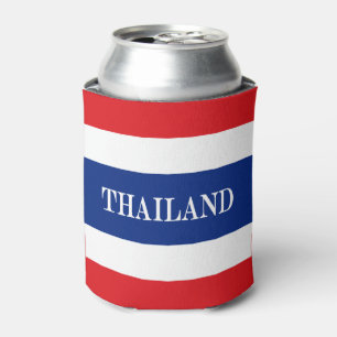 Flag of Thailand Can Cooler