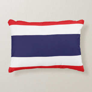 Flag of Thailand Decorative Cushion