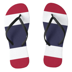 Flag of Thailand Flip Flops