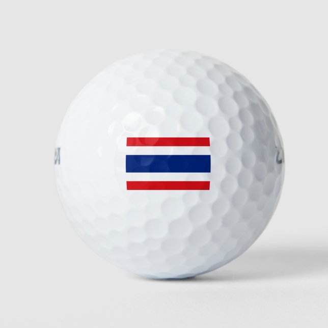 Flag of thailand golf balls (Front)