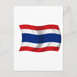 Flag of Thailand Postcard