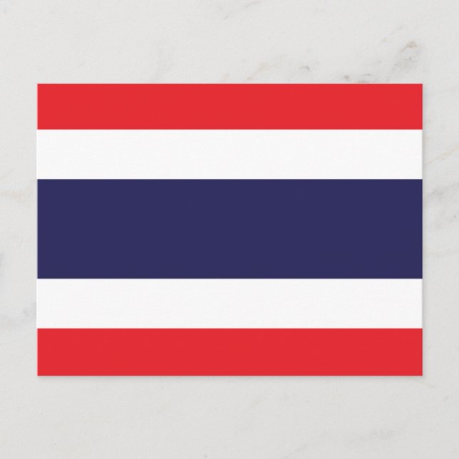 Flag of Thailand Postcard (Front)