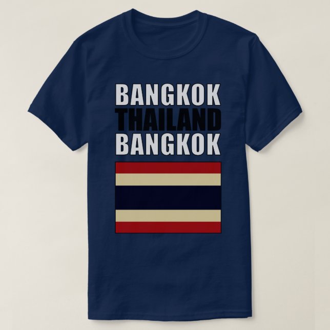 Flag of Thailand T-Shirt (Design Front)