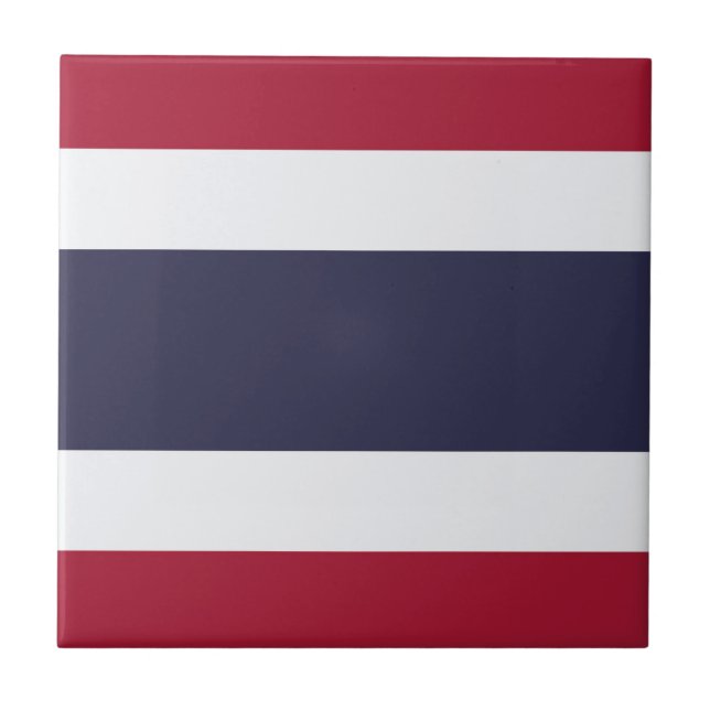Flag of Thailand Tile (Front)