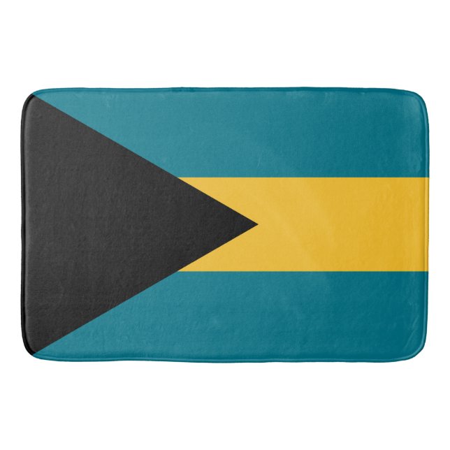 Flag of the Bahamas Bath Mat (Front)