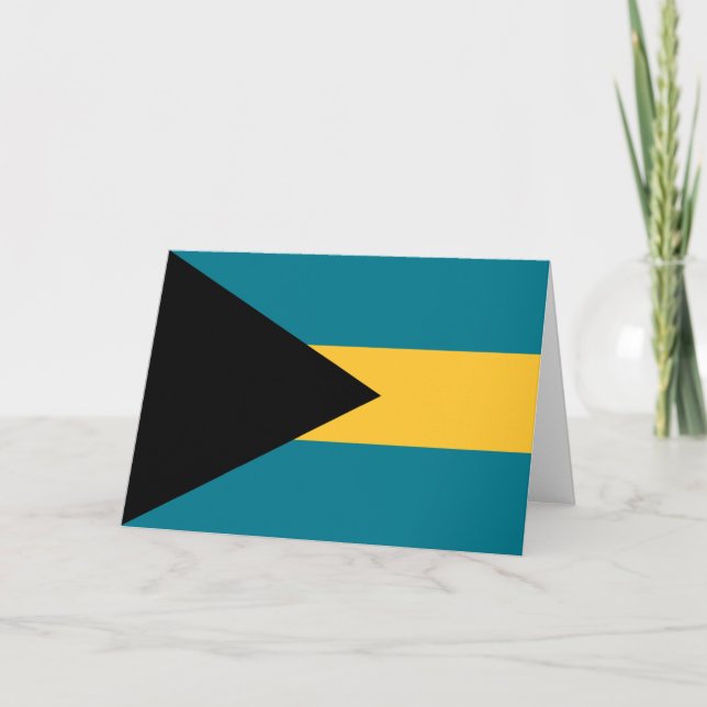 Flag of the Bahamas Card (Front)