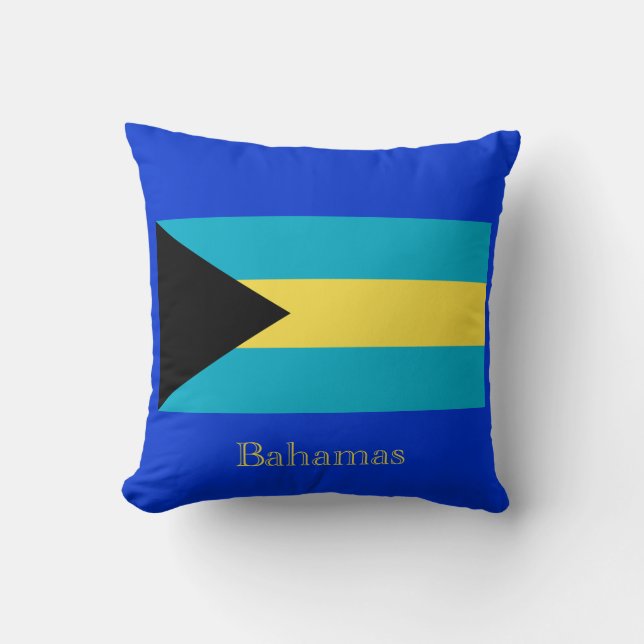 Flag of the Bahamas Cushion (Front)