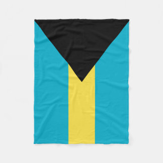Flag Of The Bahamas Fleece Blanket