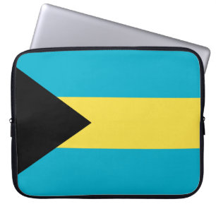 Flag of The Bahamas Laptop Sleeve
