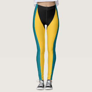 Flag of the Bahamas Leggings