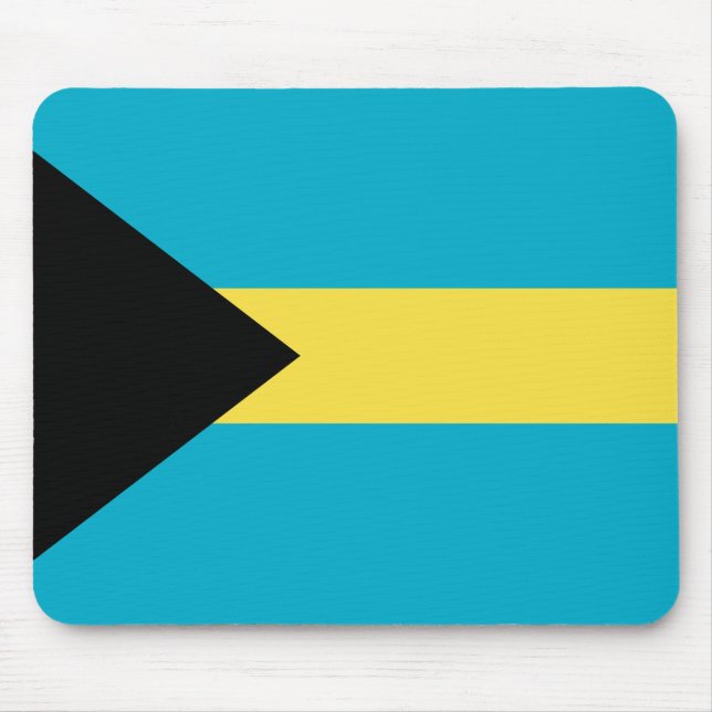 Flag Of The Bahamas Mouse Mat (Front)
