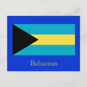 Flag of the Bahamas Postcard