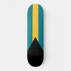 Flag of the Bahamas Skateboard