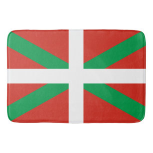 Flag of the Basque Country Bath Mat