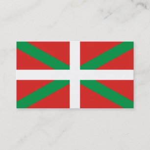 Flag of the Basque Country  Business Cards