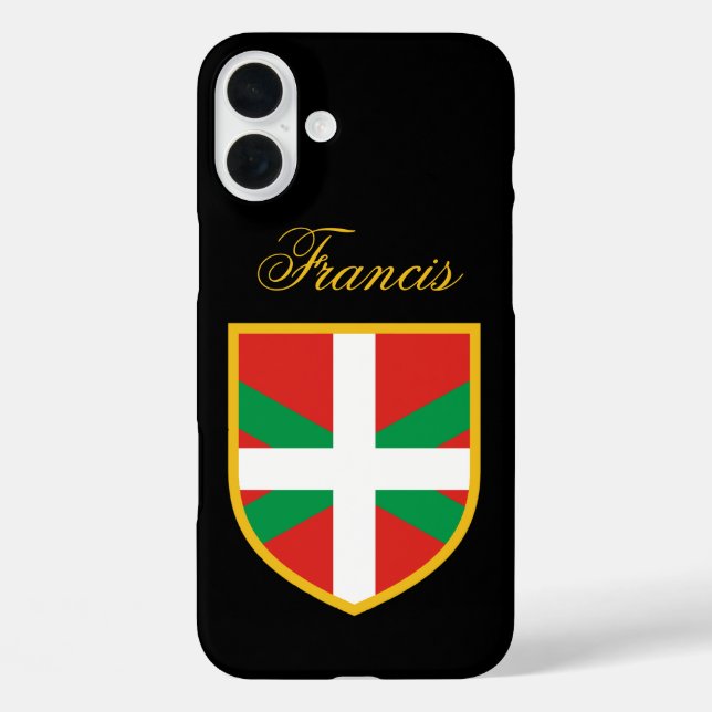 Flag of the Basque Country Case-Mate iPhone Case (Back)
