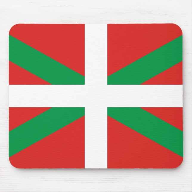 Flag of the Basque Country  Mousepad (Front)