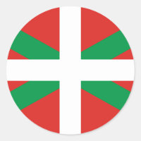 Flag of the Basque Country Sticker