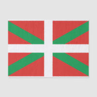 Flag of the Basque Country Tissue Paper