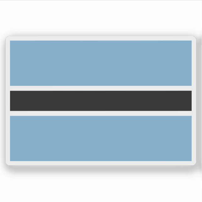 Flag of the Batswana people, Rep. of South Africa (Front)