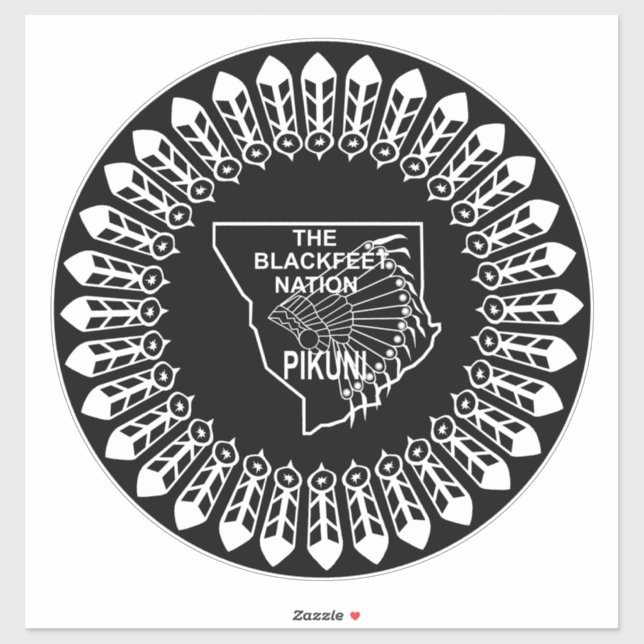 Flag of the Blackfeet Nation (Sheet)