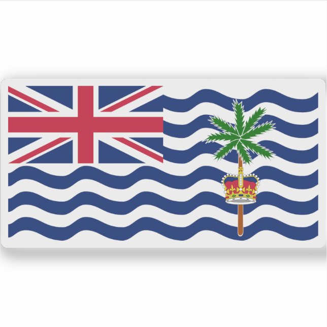 Flag of the British Indian Ocean Territory, UK (Front)