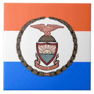 Flag of the Bronx (Borough in New York City) Tile