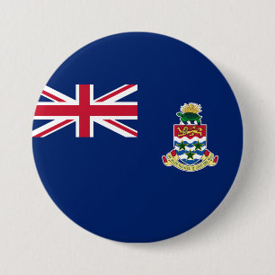 Flag of the Cayman Islands 7.5 Cm Round Badge