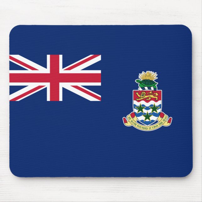 Flag of the Cayman Islands Mouse Mat (Front)