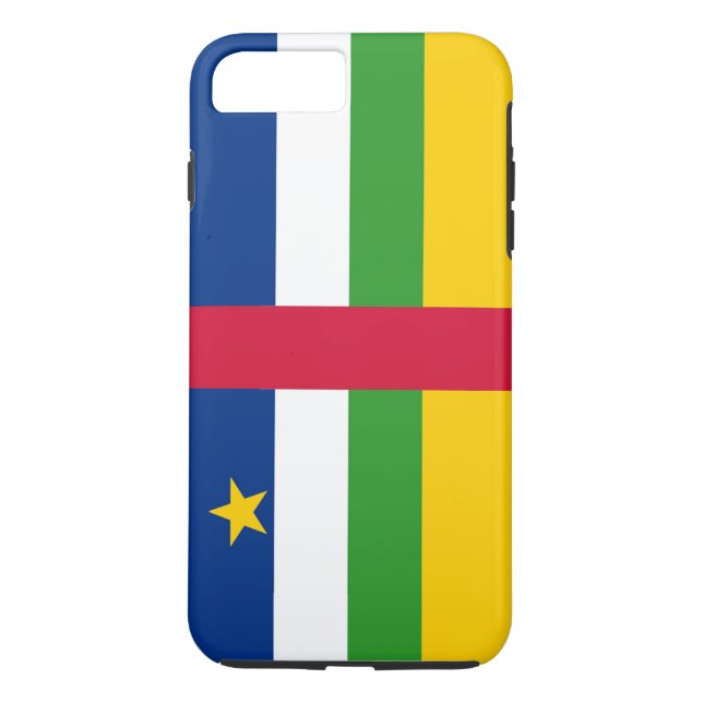 Flag of the Central African Republic Case-Mate iPhone Case (Back)