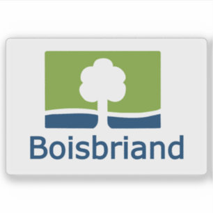 Flag of the city of Boisbriand, Quebec, Canada