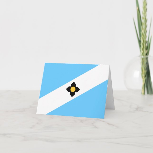 Flag of the city of Madison Card (Front)