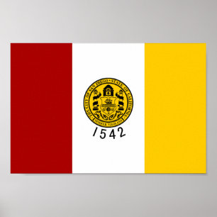 Flag of the city of San Diego  Poster