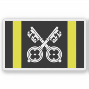 Flag of the city of St Asaph, Wales