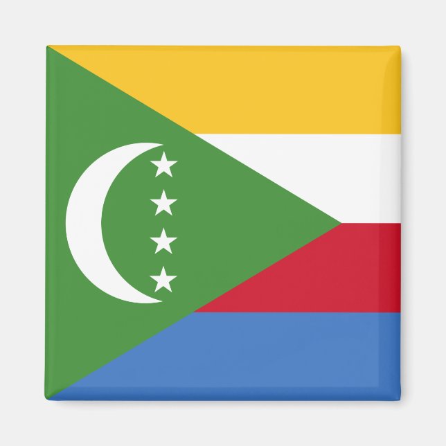 Flag of the Comoros Magnet (Front)