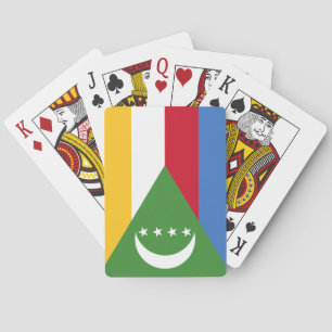 Flag of the Comoros Playing Cards
