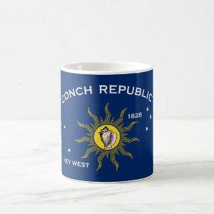 Flag of the Conch Republic, Flag of Key West Coffee Mug