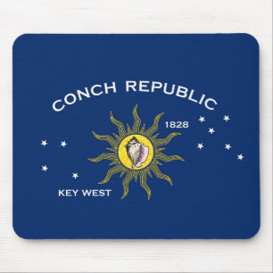 Flag of the Conch Republic, Flag of Key West Mouse Mat