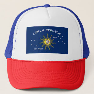 Flag of the Conch Republic, Flag of Key West Trucker Hat