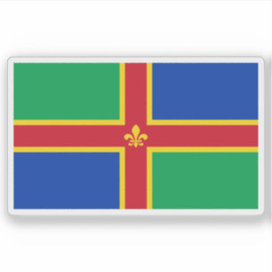 Flag of the county of Lincolnshire, England
