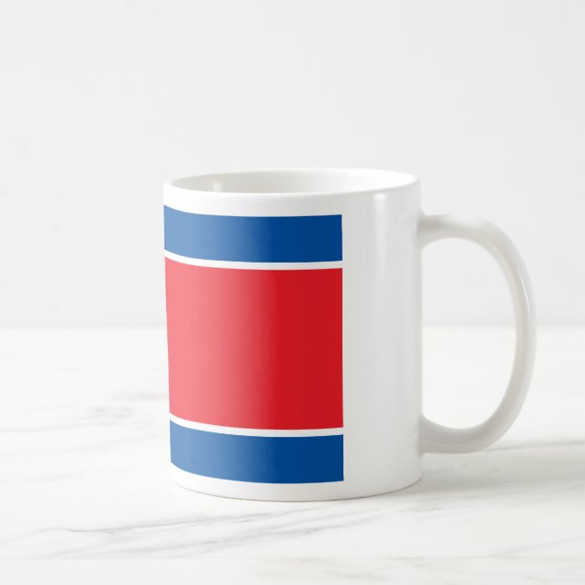 Flag of the Democratic People's Republic of Korea Coffee Mug (Right)