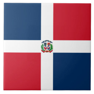 Flag of the Dominican Republic Tile