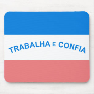 Flag of the Espirito Santo Brazil Mouse Mat
