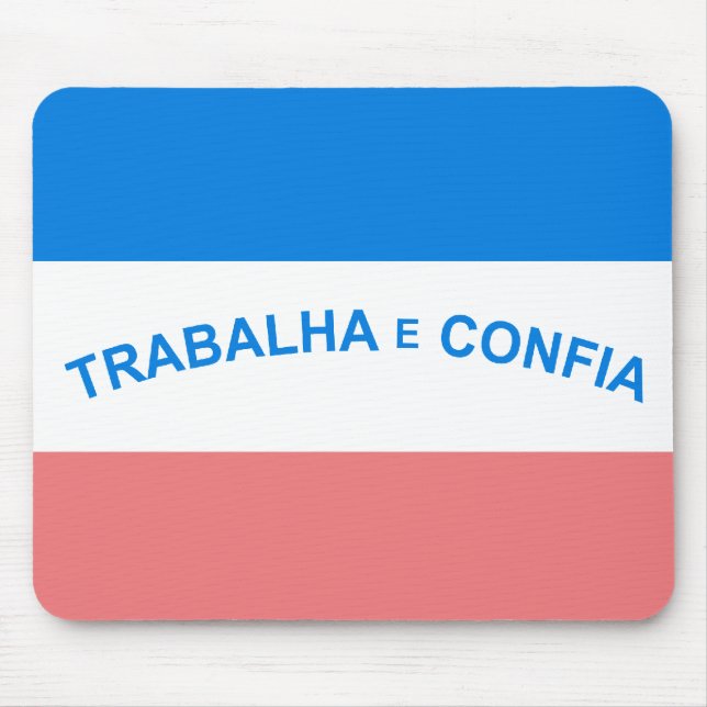 Flag of the Espirito Santo Brazil Mouse Mat (Front)
