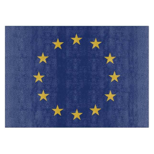 Flag of the European Union Cutting Board (Front)