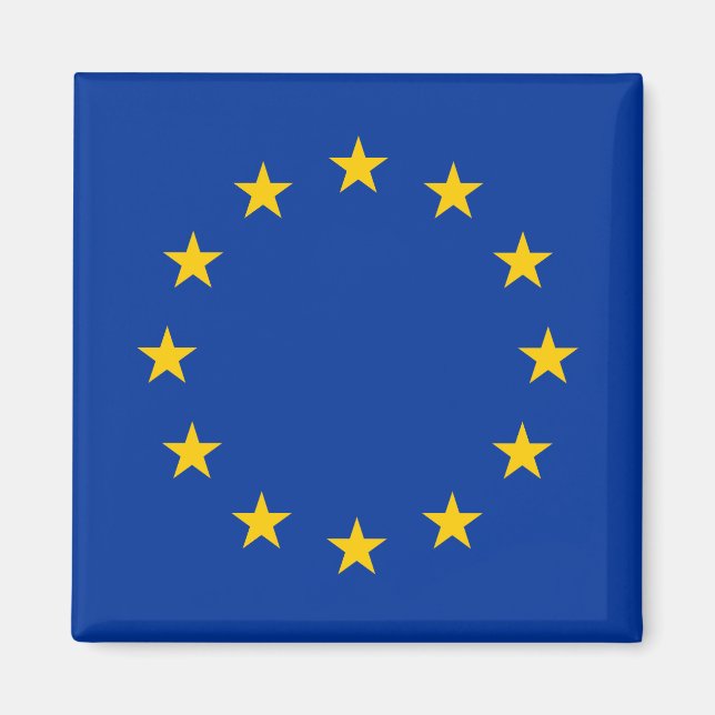 Flag of the European Union (EU) Magnet (Front)