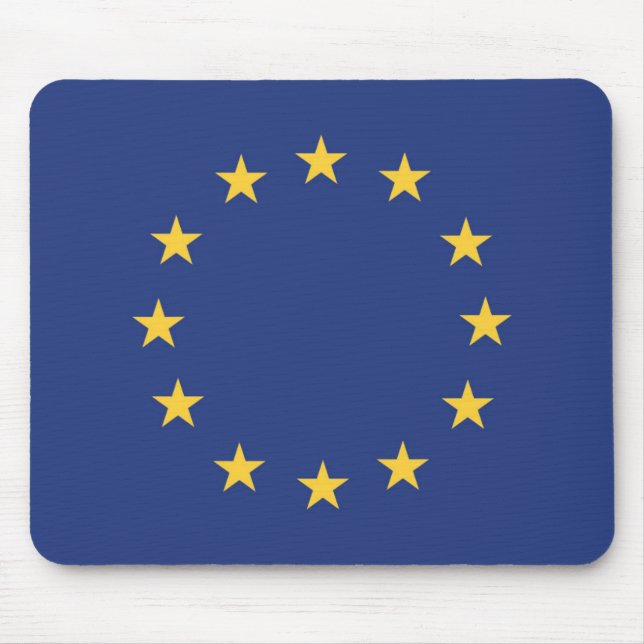 Flag of the European Union Mouse Mat (Front)