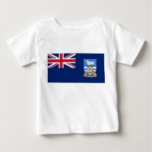 Flag of the Falkland Islands (British Territory) Baby T-Shirt