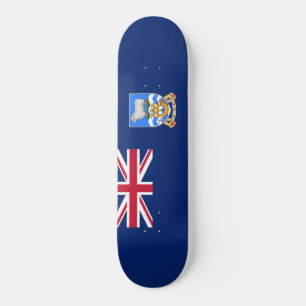 Flag of the Falkland Islands (British Territory) Skateboard